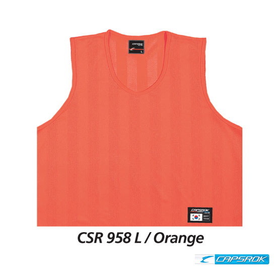 [캡스록] 순형광 (오렌지) 팀조끼 CSR-958