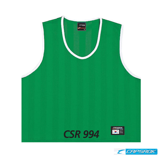 [캡스록] 망사 (녹색) 팀조끼 CSR-994